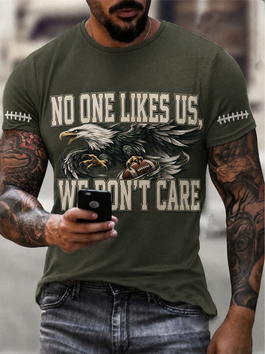 Men's Football Printed T-shirt