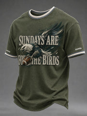 Men's Football Printed T-shirt