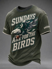 Men's Football Printed T-shirt