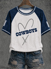 Women's Game Day Football Casual T-Shirt