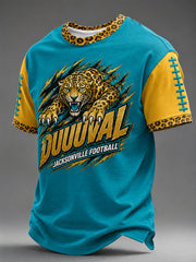 Men's Duuuval Football Gameday Gift For Football Fans Casual Tee