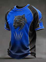 Men's Black Panther Rugby T-shirts
