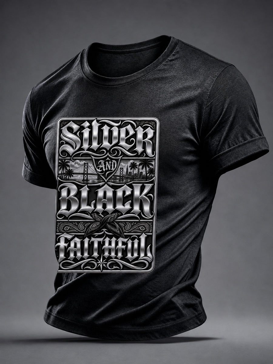 Men's Las Vegas Football Fan Print T-shirt