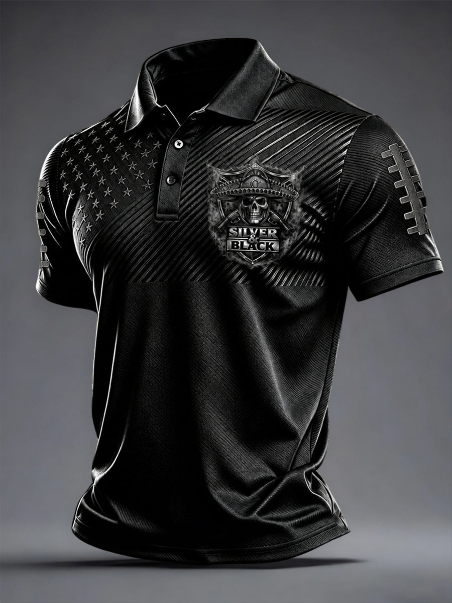 Men's Las Vegas Football Fan Print Shirt