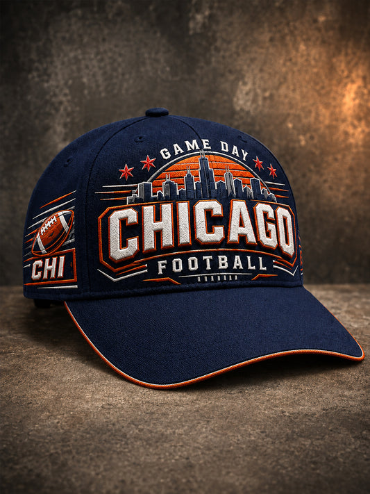 Unisex Football Gameday Gift For Football Fans  Print Hat