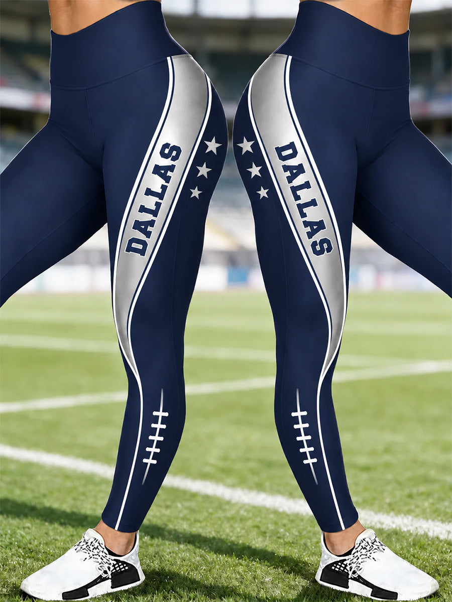 Women's Football Gameday Gift For Football Fans Casual Leggings