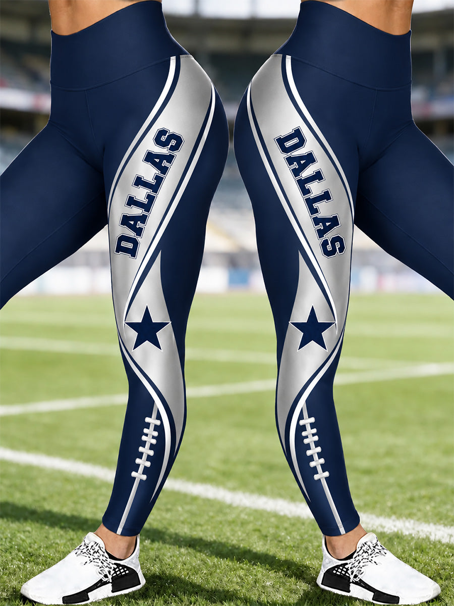 Women's Football Gameday Gift For Football Fans Casual Leggings