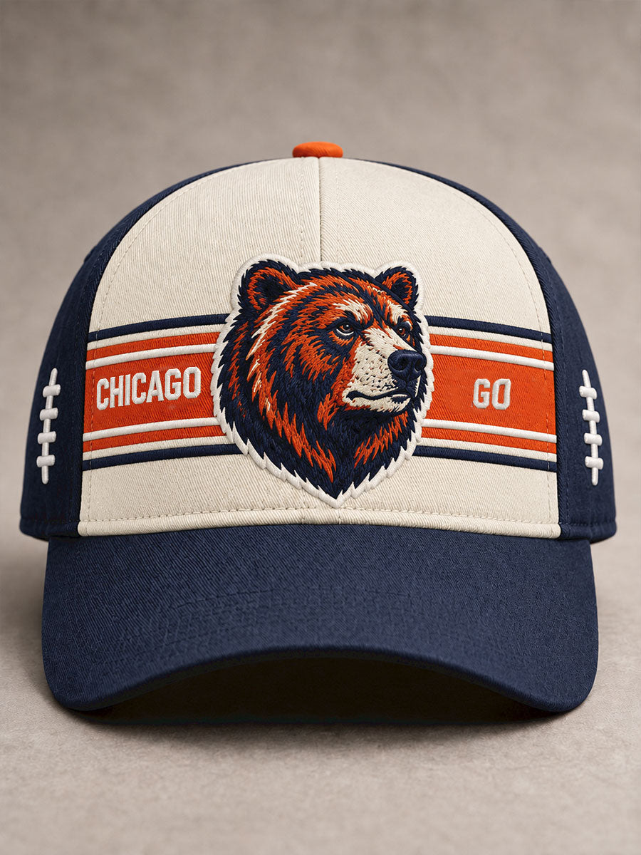 Unisex Chicago Football Lover Printed Hat