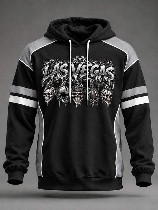 Men's Las Vegas Football Fan Print Hoodie