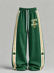 Women's Game Day Football Printed Casual Pants