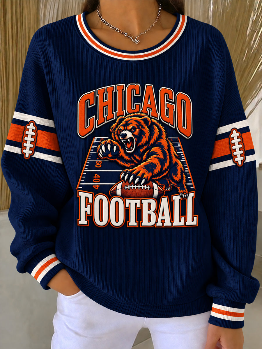 Women's Football Gameday Gift For Football Fans Short Sleeve T-shirt