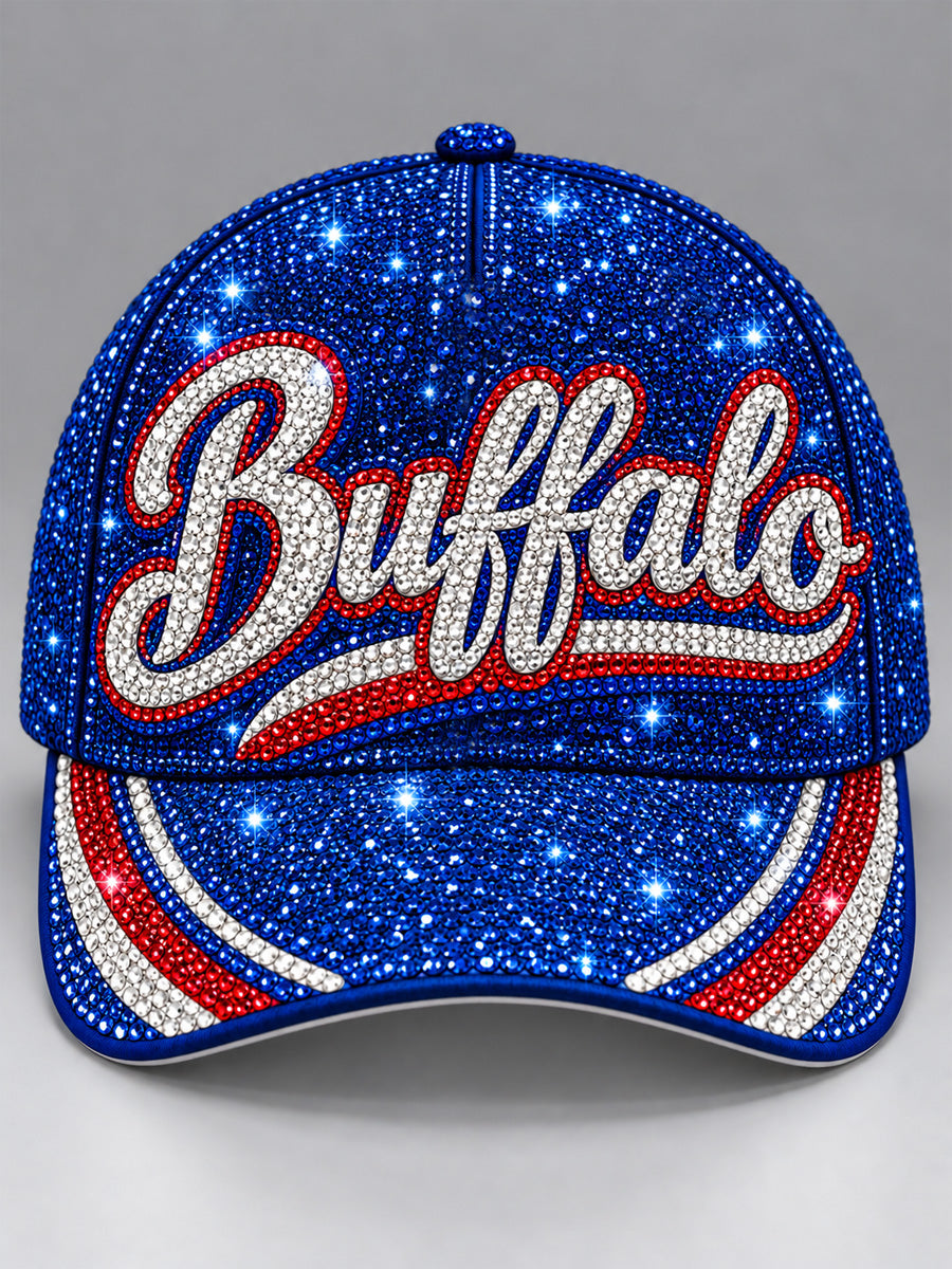Unisex Football Lover Buffalo Print Hat