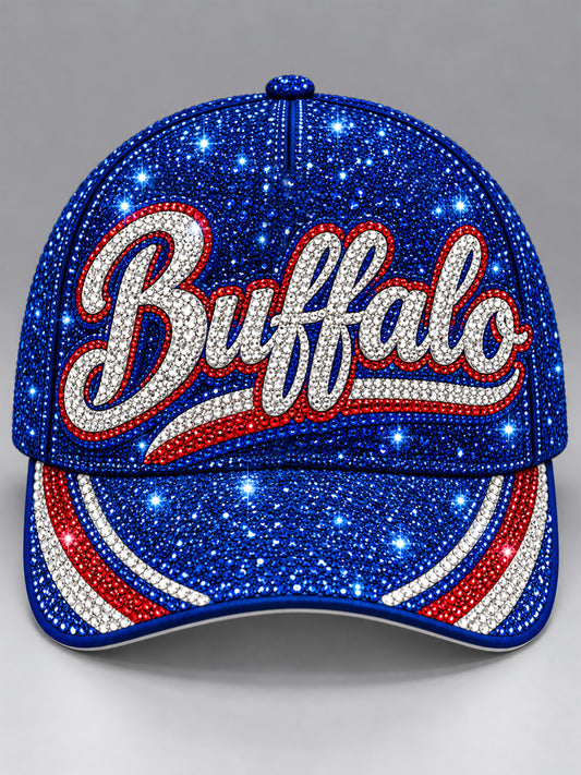 Unisex Football Lover Buffalo Print Hat