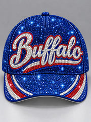 Unisex Football Lover Buffalo Print Hat