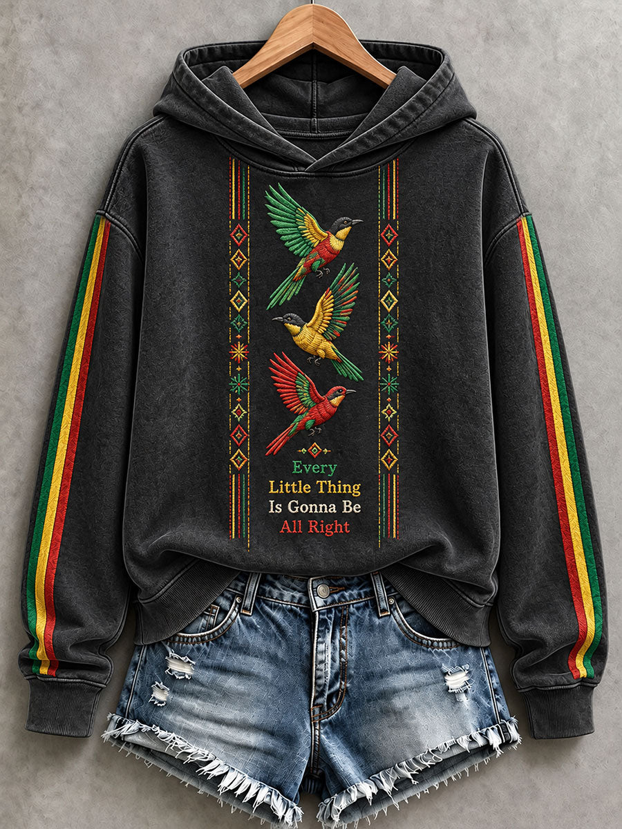 Women's Every Little Thing Is Gonna Be All Right Hoodie