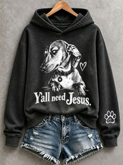 Women's Y'all Need Jesus Hoodie