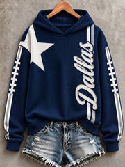 Women's Football Gameday Gift For Football Fans Casual Sweatshirt