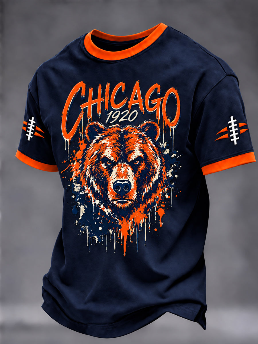 Men's Football Gameday Gift For Football Fans Short Sleeve T-shirt