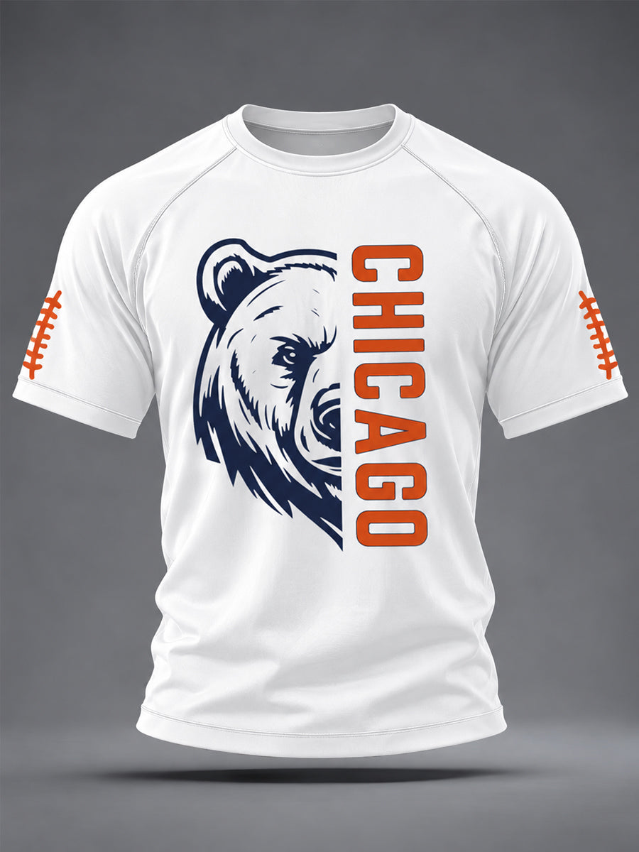 Men's Football Gameday Gift For Football Fans Casual Tee