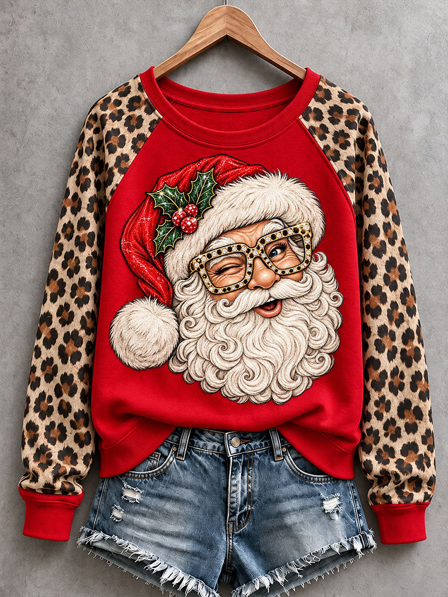 Women's Funny Santa Sweatshirt