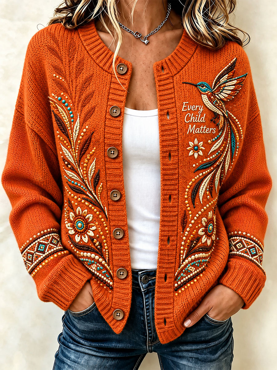 Women's Every Child Matters Cozy Knit Cardigan