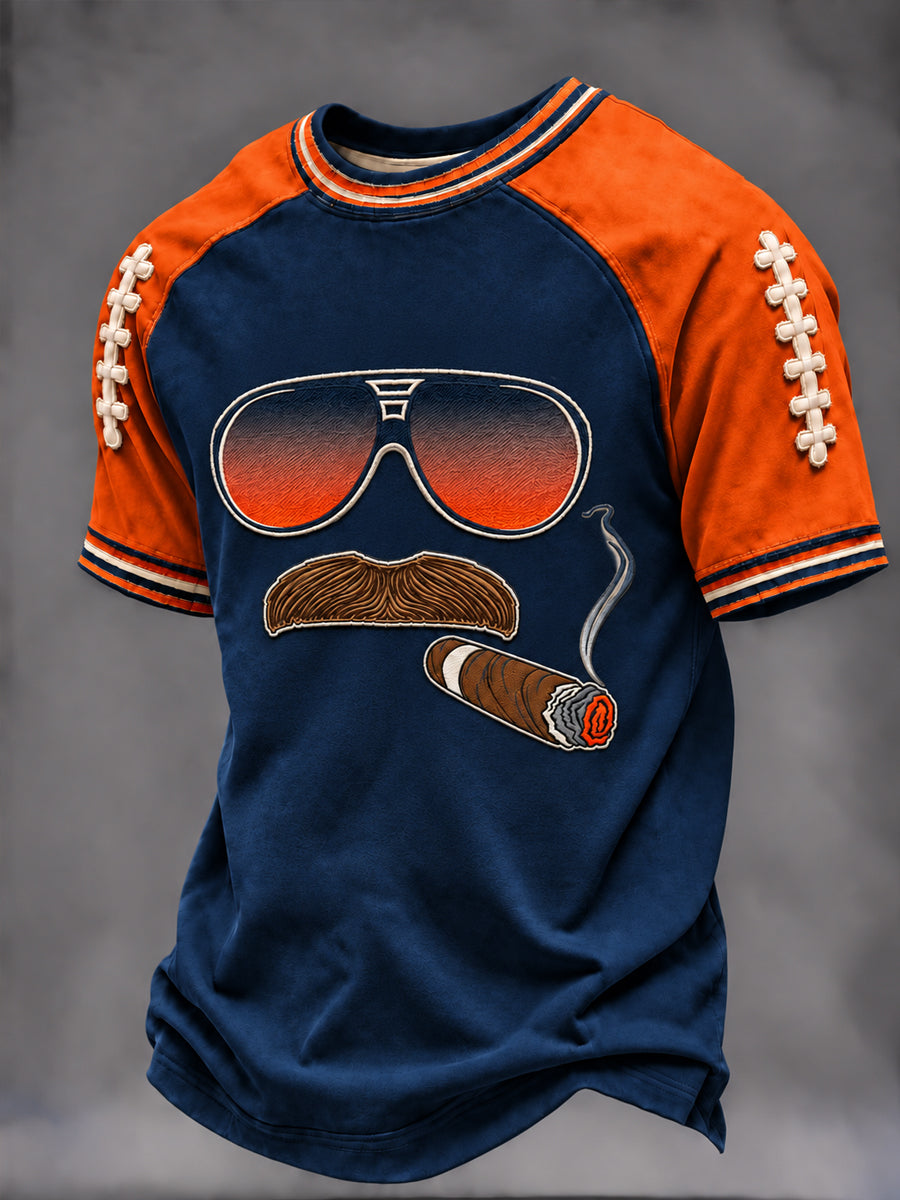 Men's Football Gameday Gift For Football Fans Short Sleeve T-shirt