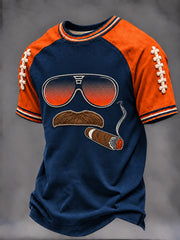 Men's Football Gameday Gift For Football Fans Short Sleeve T-shirt