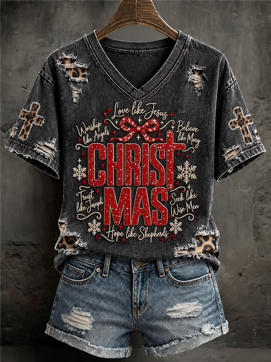 Women's Bible Verse, Christmas Gift for Christian T-shirt