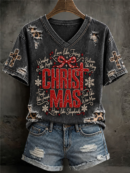 Women's Bible Verse, Christmas Gift for Christian T-shirt