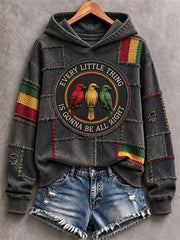Women's Every Little Thing Is Gonna Be All Right  Hoodie