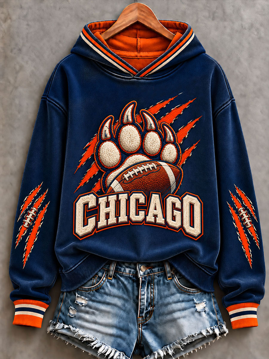 Women's Football Gameday Gift For Football Fans Regular Hoodie