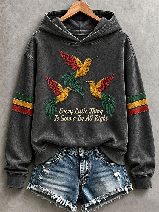 Women's Every Little Thing Is Gonna Be All Right Hoodie