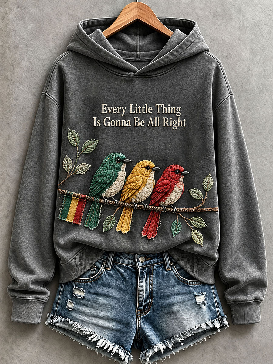 Women's Every Little Thing Is Gonna Be All Right Hoodie