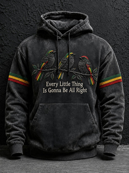 Men's Every Little Thing Is Gonna Be All Right Hoodie