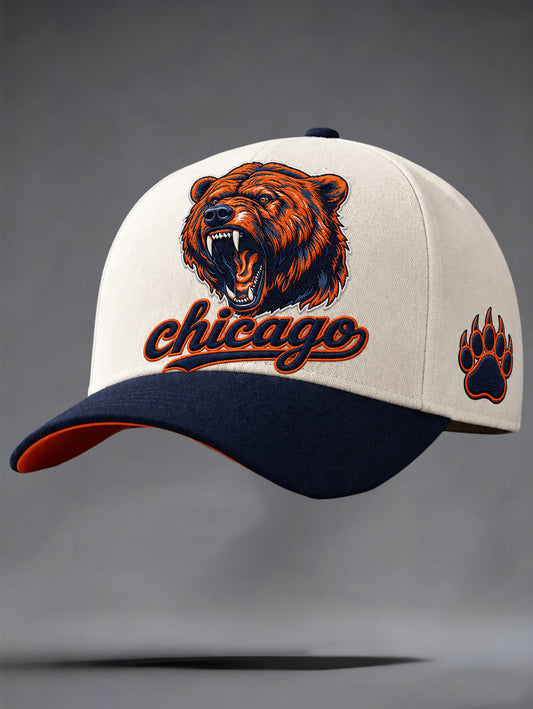 Unisex Chicago Football Lover Print Hat