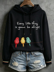 Women's Every Little Thing Is Gonna Be All Right Hoodie