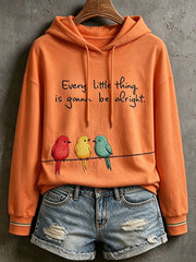 Women's Every Little Thing Is Gonna Be All Right Hoodie