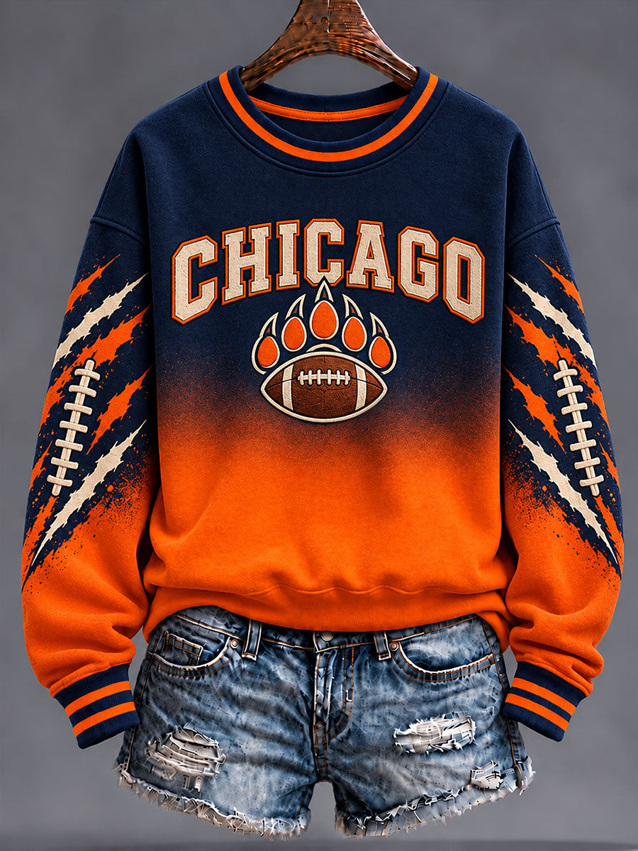 Women's Football Gameday Gift For Football Fans Regular Hoodie