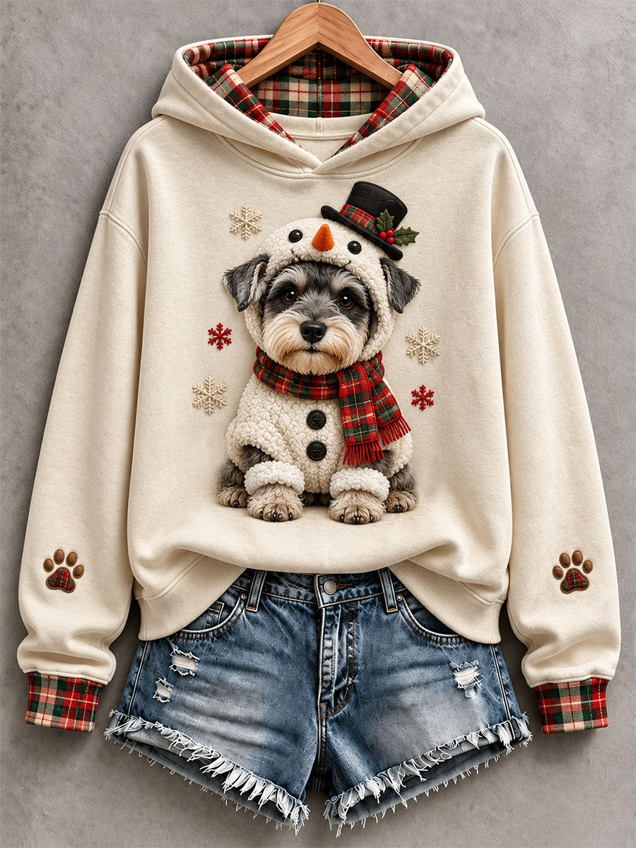 Women's Cute Schnauzer Hoodie