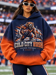 Women's Football Gameday Gift For Football Fans Casual Hoodie