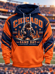 Men's Football Gameday Gift For Football Fans Casual Hoodie