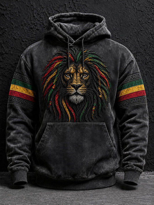 Men's Reggae Lion Hoodie