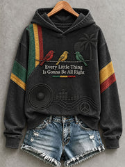 Women's Every Little Thing Is Gonna Be All Right Hoodie