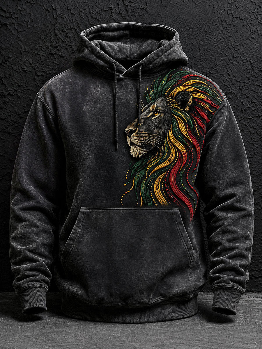 Men's Reggae Lion Hoodie