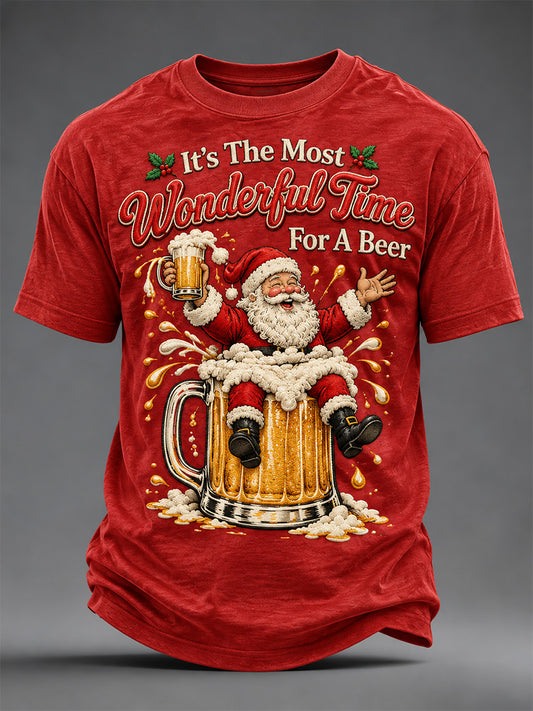 Men's Christmas Print Tee