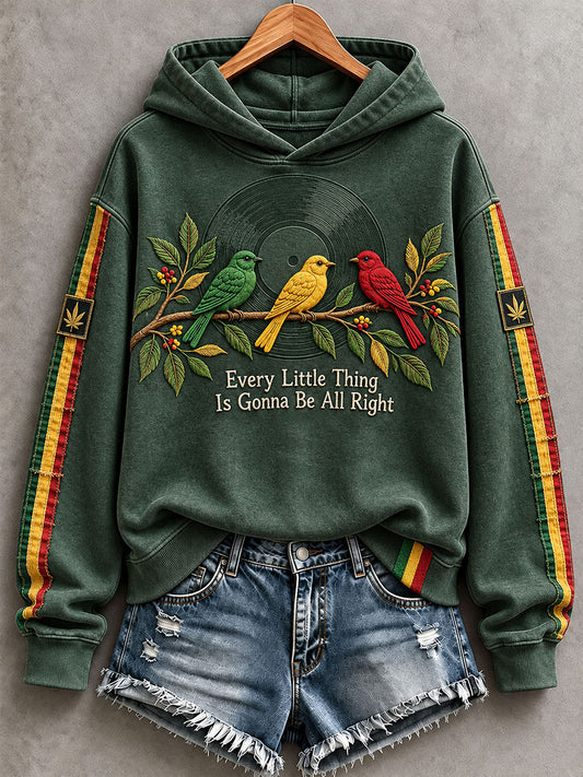 Women's Every Little Thing Is Gonna Be All Right Hoodie