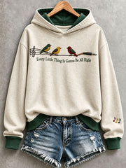 Women's Every Little Thing Is Gonna Be All Right Hoodie