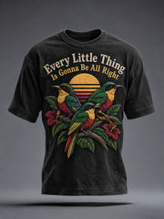 Men's Every Little Thing Is Gonna Be All Right Washed T-Shirt