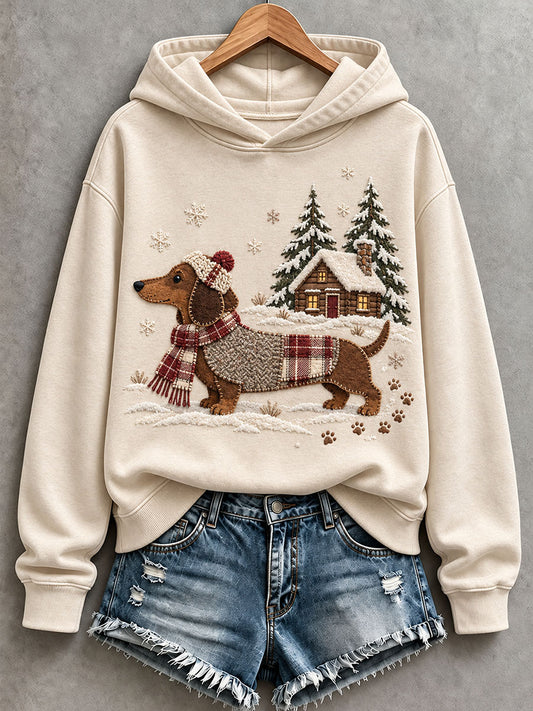 Women’s Lovely Dachshund Hoodie