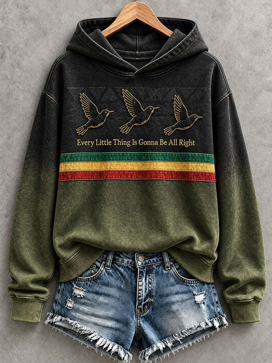 Women's Every Little Thing Is Gonna Be All Right Hoodie